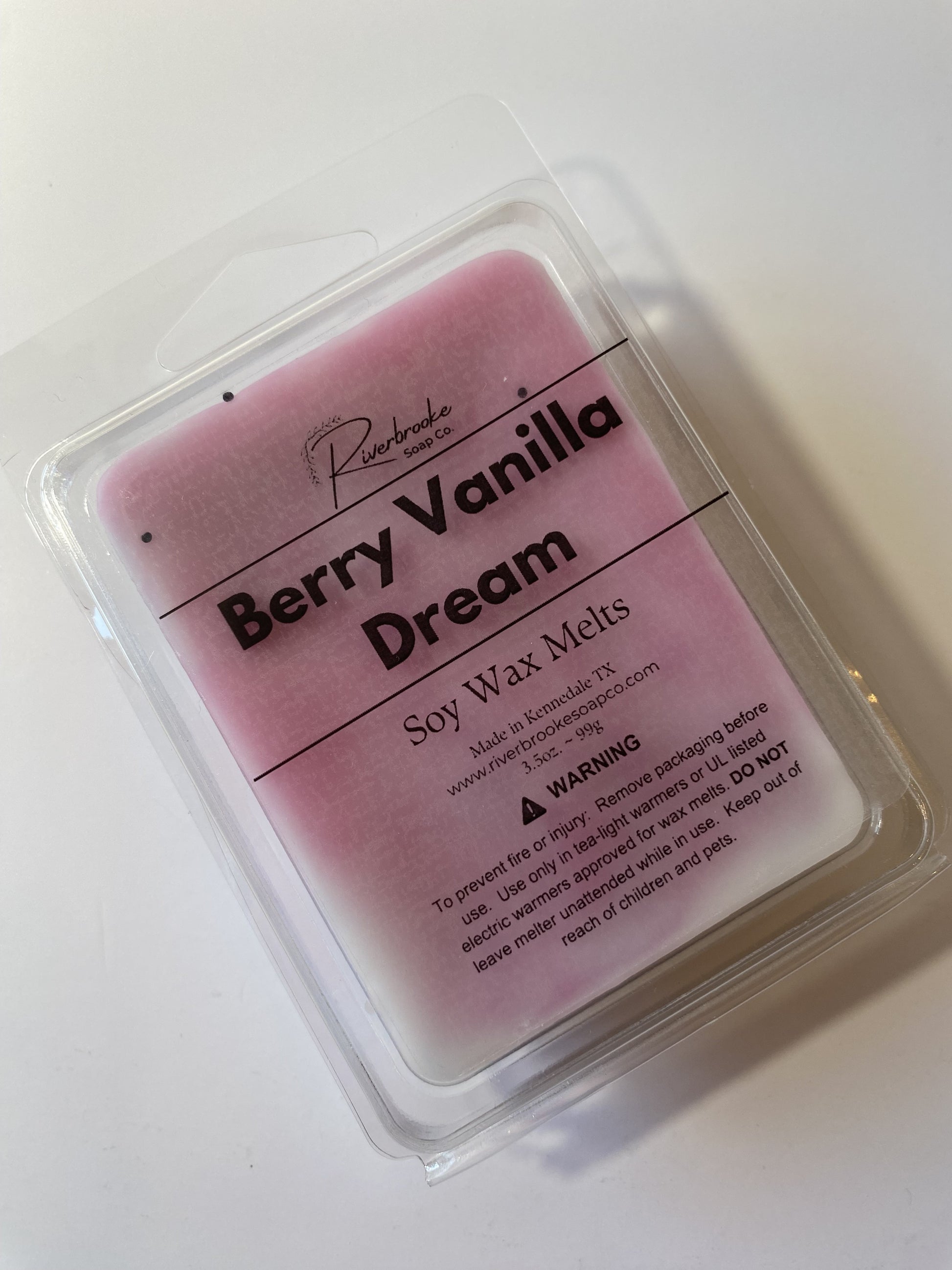 Berry Vanilla Dream Wax Melt Riverbrooke Soap Company