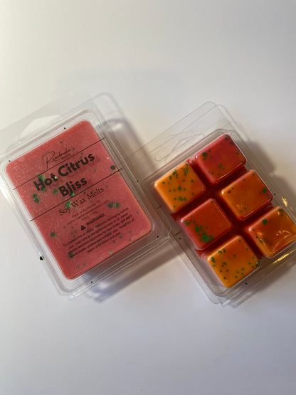 Hot Citrus Bliss Wax Melt Riverbrooke Soap Company