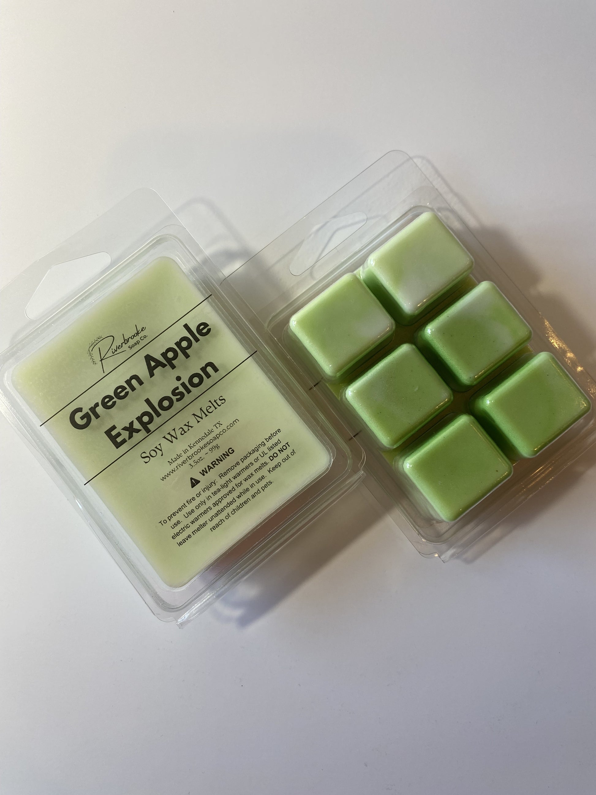 Green Apple Explosion Wax Melt Riverbrooke Soap Company