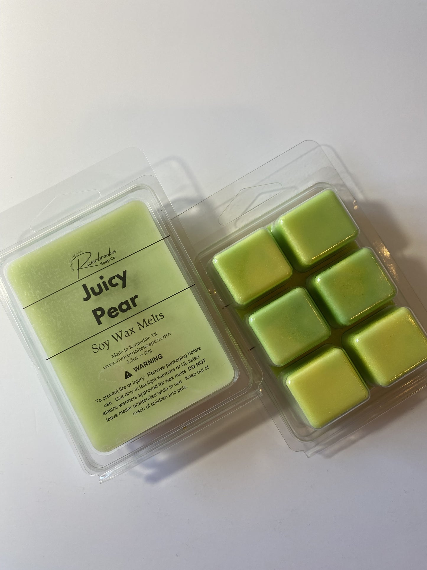 Juicy Pear Wax Melt Riverbrooke Soap Company