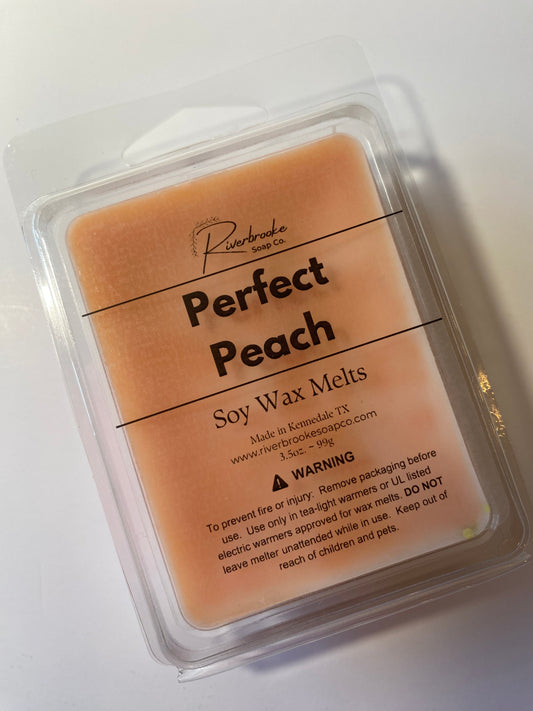 Perfect Peach Wax Melt Riverbrooke Soap Company