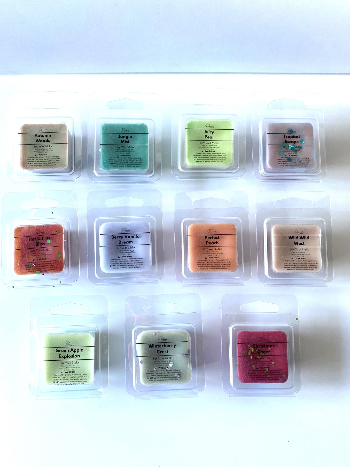 Sample Wax Melts Riverbrooke Soap Company