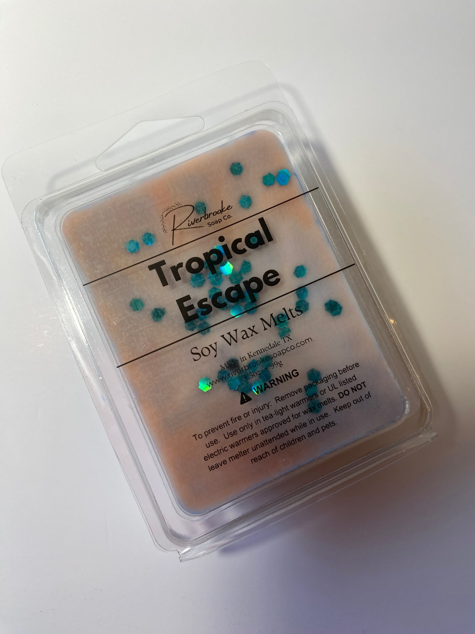 Tropical Escape Wax Melt Riverbrooke Soap Company