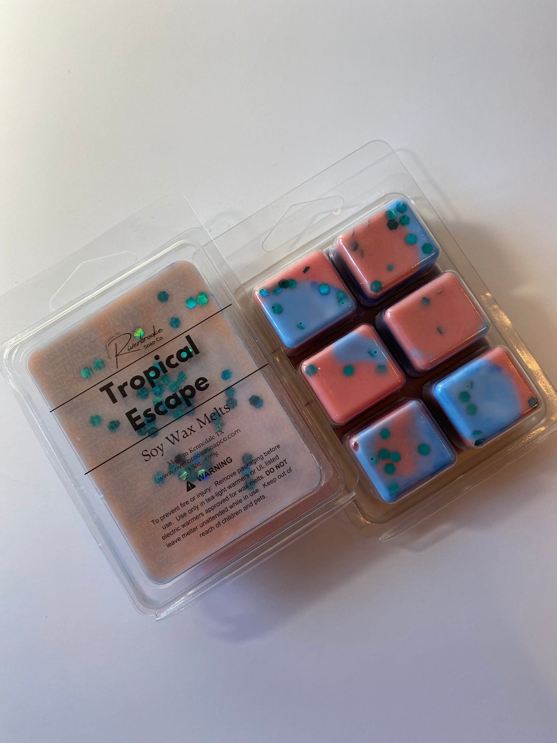 Tropical Escape Wax Melt Riverbrooke Soap Company