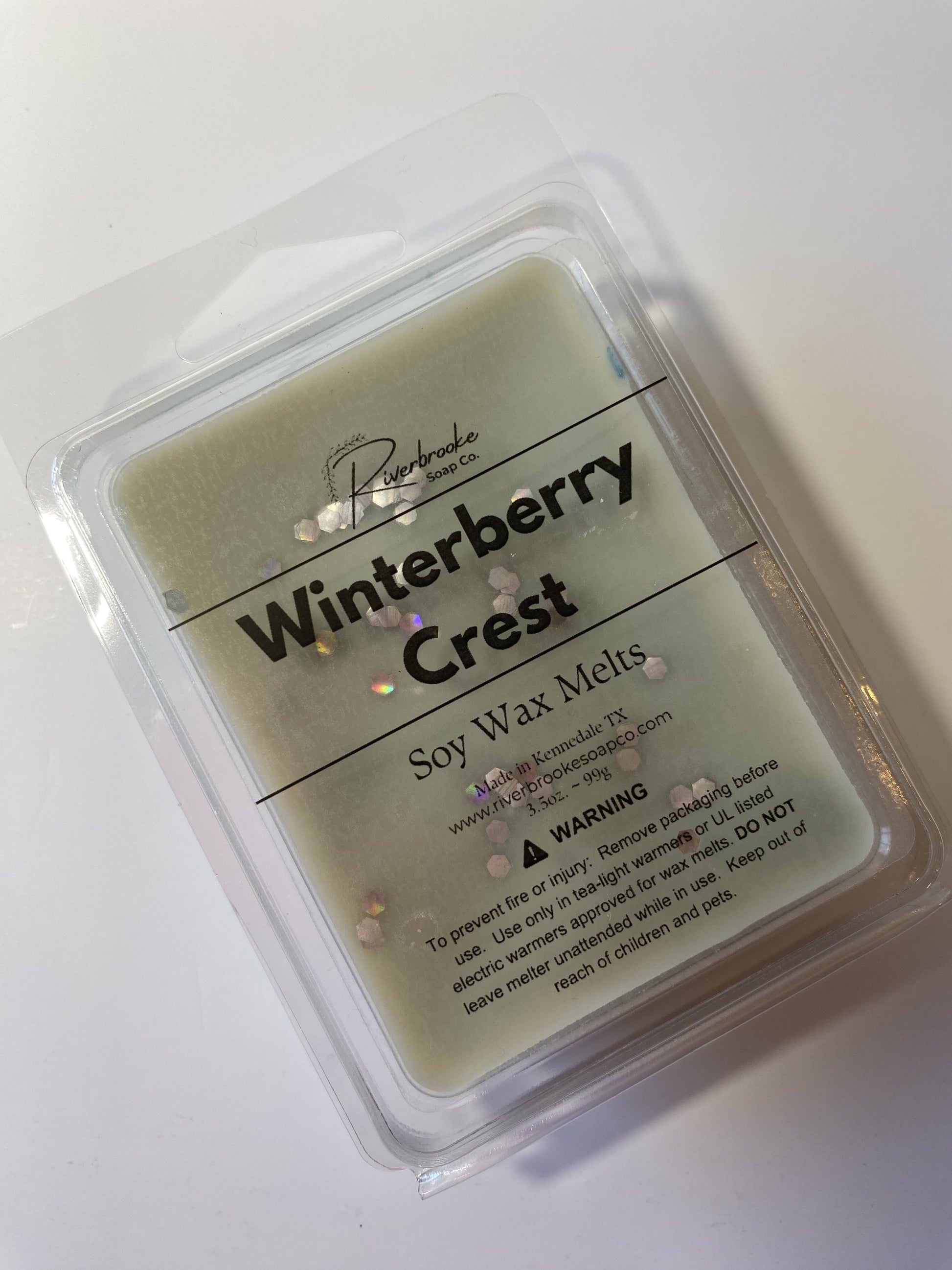 Winterberry Crest Wax Melt Riverbrooke Soap Company