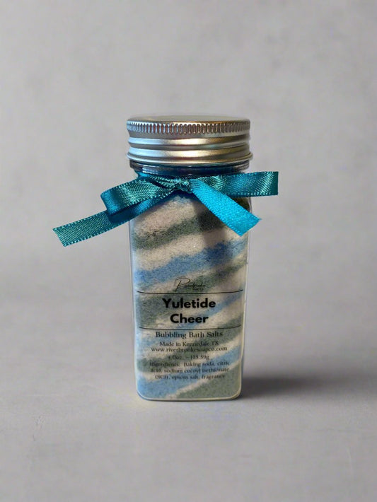 Yuletide Cheer Bubbling Bath Salts Riverbrooke Soap Company